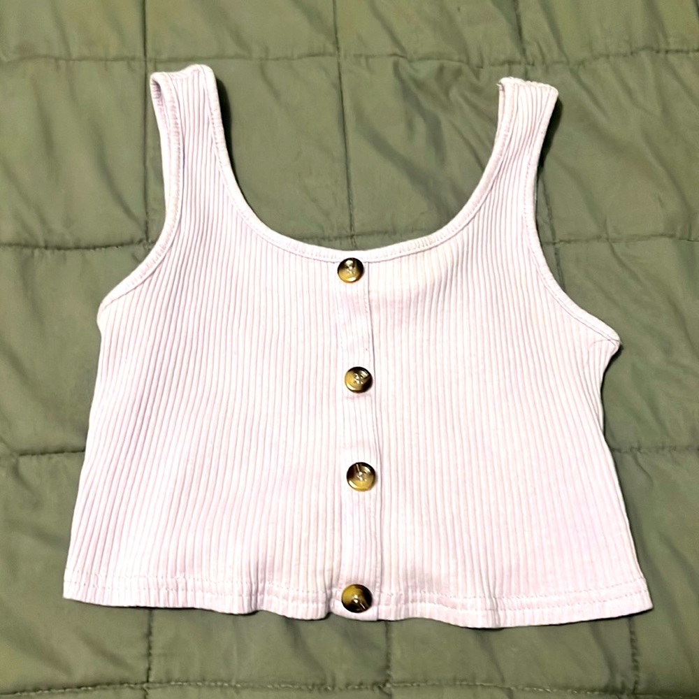 A crop cami tank top super cute never worn.